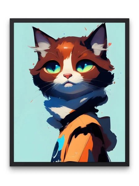 Постеры на стену котики