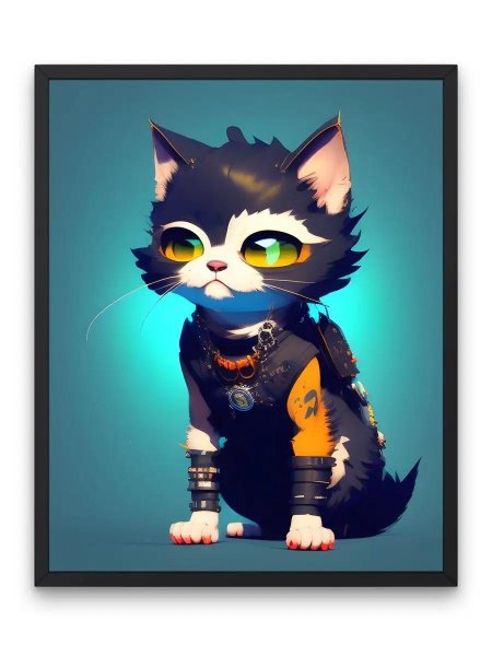 Котенок арт