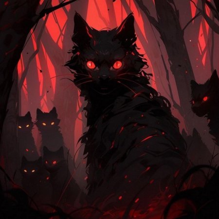 Демонический кот