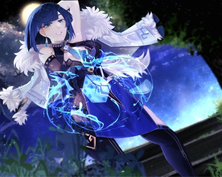 Е лань геншин импакт арт