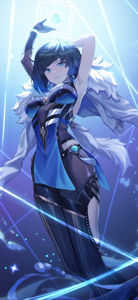 Е лань геншин арт