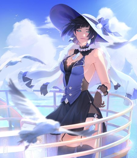 Геншин официальные арты