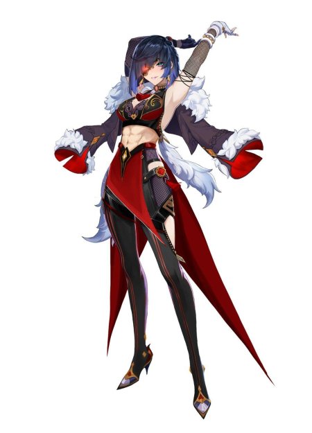 Геншин женские персонажи