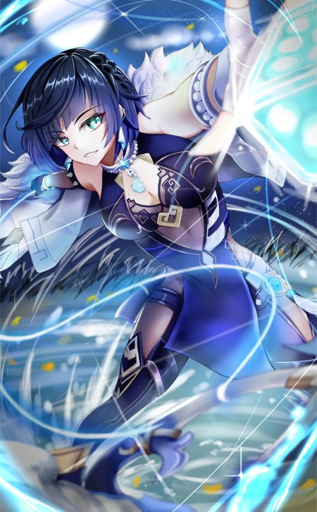 Е лань genshin impact