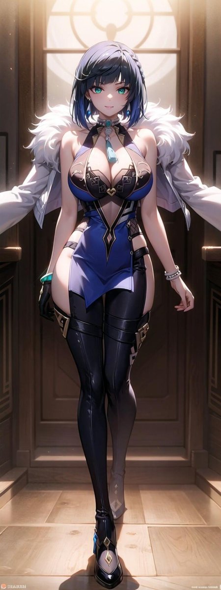 Красивая аниме девушка