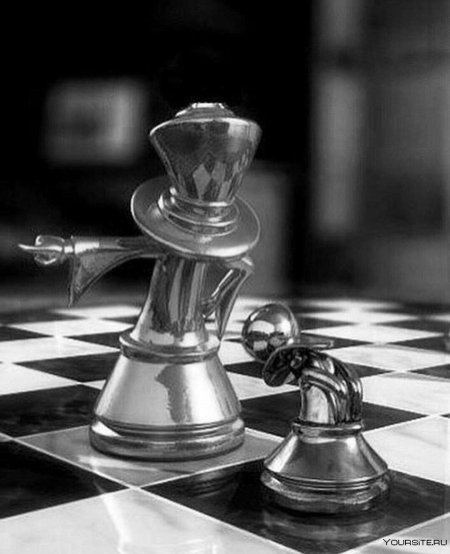 Шахматный ферзь арт