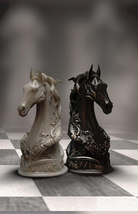 Конь в шахматах