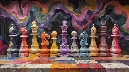 Шахматная живопись шахмат виктор молев