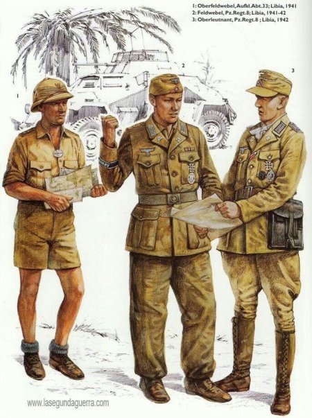 Форма солдат африканского корпуса роммеля