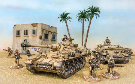 Камуфляж танков африканского корпуса роммеля