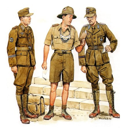 Форма солдат африканского корпуса роммеля