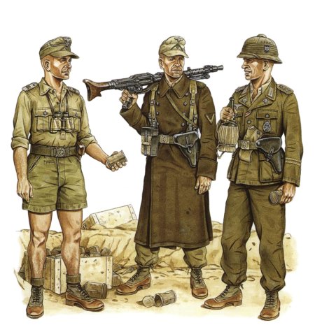 Форма солдат африканского корпуса роммеля