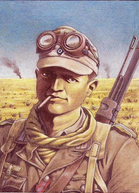 Солдат второй мировой войны