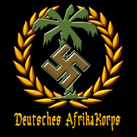 Эмблема африканского корпуса роммеля пальма