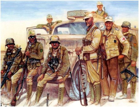 Форма солдат африканского корпуса роммеля