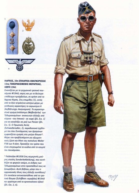 Форма африканского корпуса роммеля