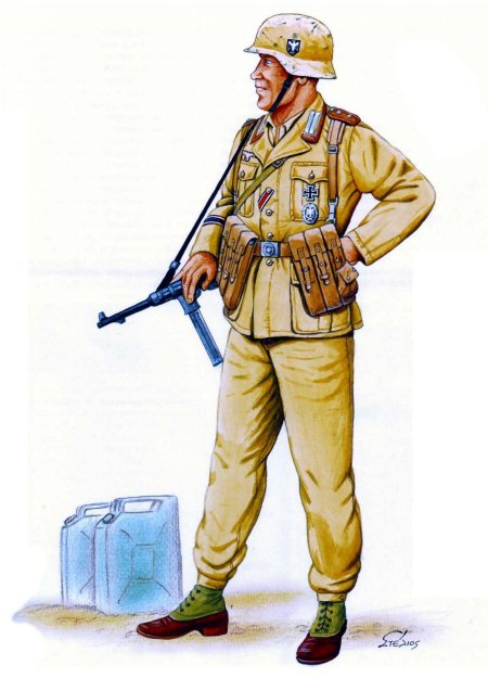 Форма африканского корпуса вермахта