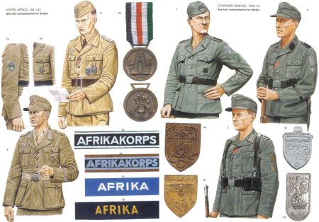 Форма солдат африканского корпуса роммеля