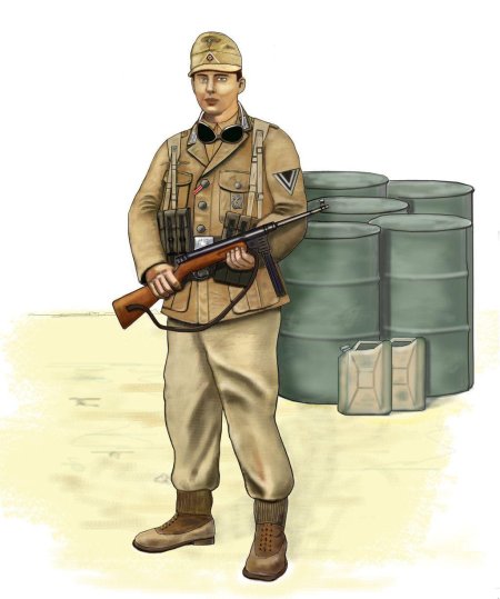 Форма солдат африканского корпуса роммеля