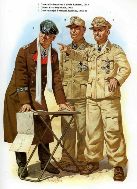 Форма африканского корпуса роммеля