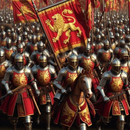 Средневековые рыцари