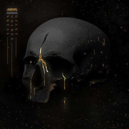 Golden skull