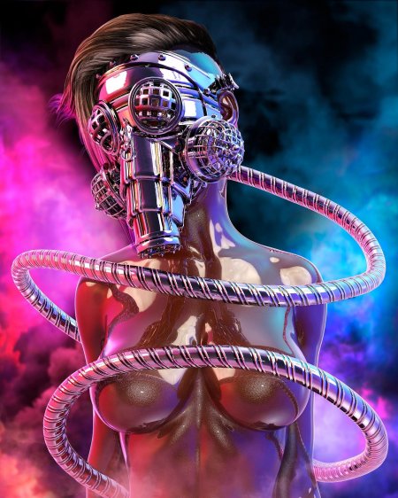 Киберпанк мода