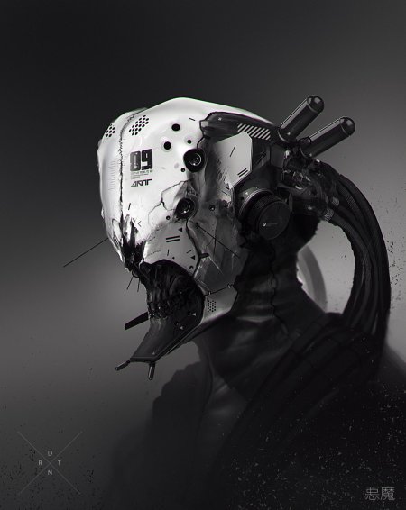 Киберпанк робот