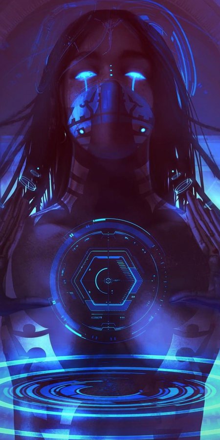 Девушка киборг