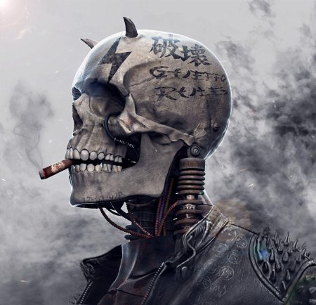 Скелет крутой