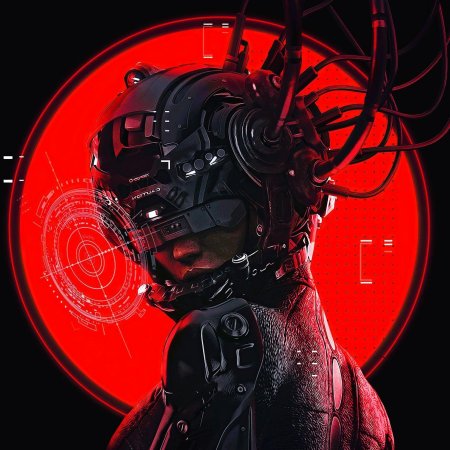 Киберпанк красный