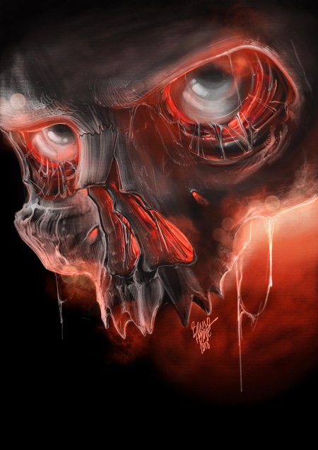 Кровавый череп