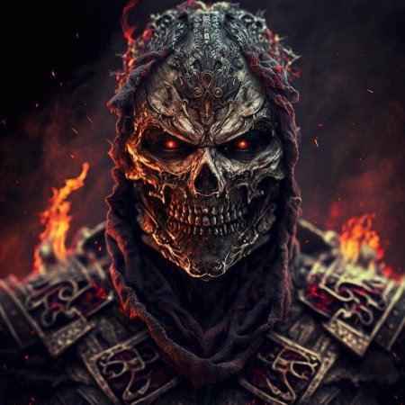 Призрачный череп