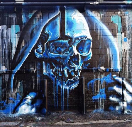 Мрачные граффити