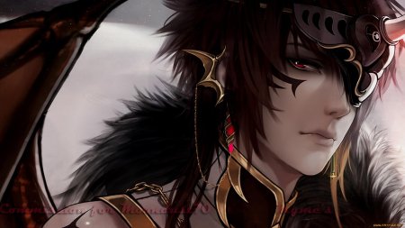 Аниме парень демон