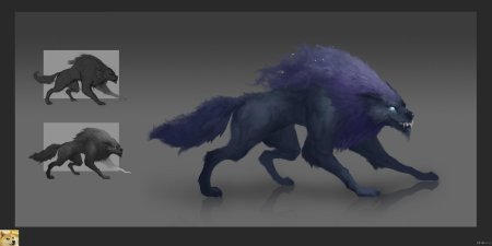 Волк концепт