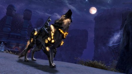 Двемерский эбонитовый ездовой волк