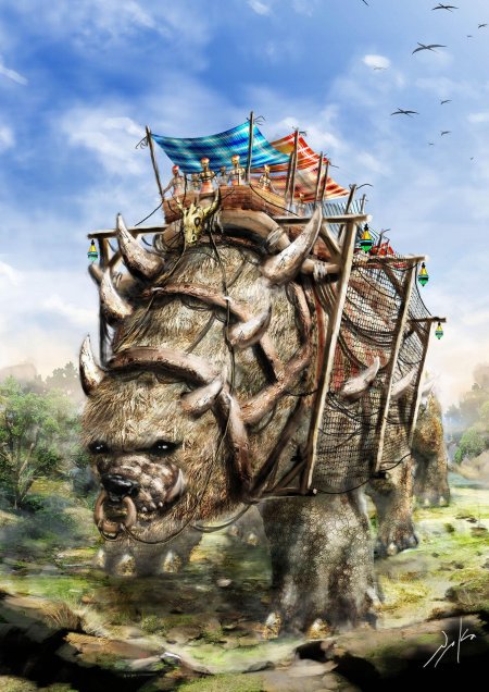 Ездовые животные фэнтези