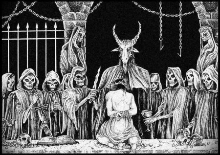 Сатанинская ведьма occultist