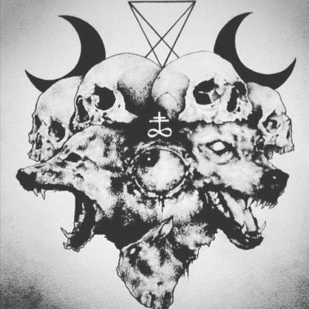 Сатанинские тату эскизы