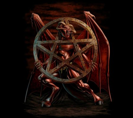 Демон сатана пентаграмма