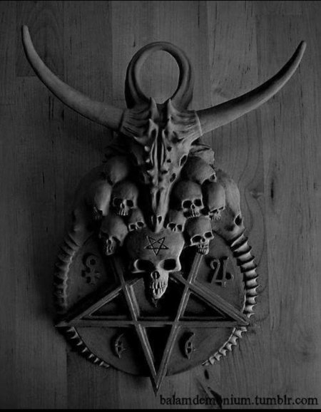 Атрибуты сатанистов