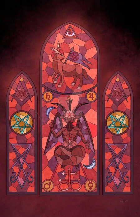 Мрачный витраж