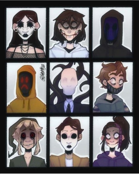 Русские персонажи крипипасты