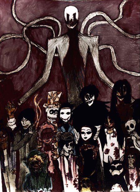 Вся крипипаста персонажи