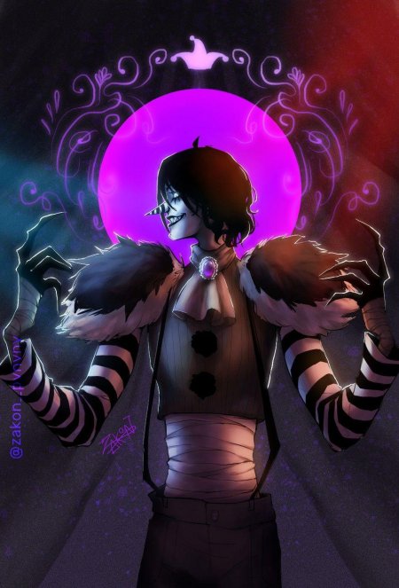 Смеющиеся джек крипипаста чиби