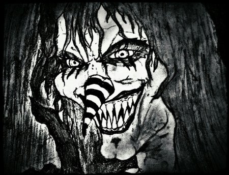 Скример клоун пеннивайз