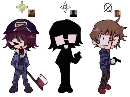 Персонажи крипипаст