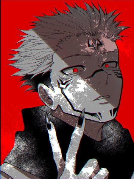 Сукуна магическая битва аниме