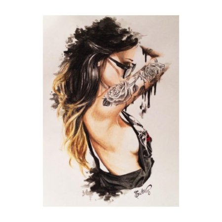 Тату девушек